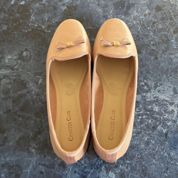 Charter Club Women’s KIMII Loafer w/Bow, Size 8M, Pink, Excellent Cond., NEW!! - Picture 7 of 10